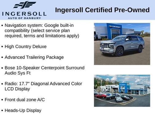 2025 Chevrolet Tahoe High Country