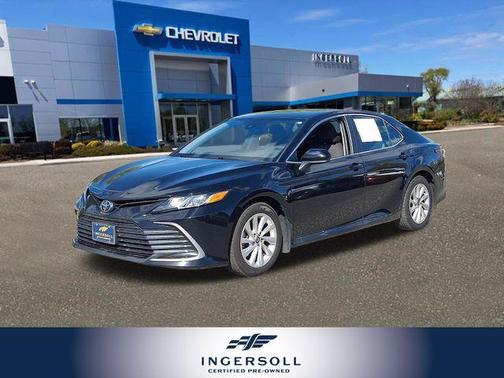 Midnight Black Metallic 2023 Toyota Camry LE
