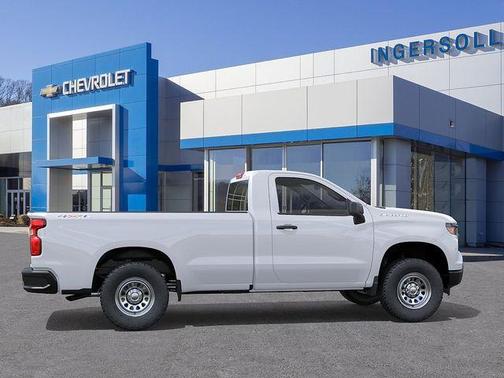 Summit White 2026 Chevrolet Silverado 1500 WT