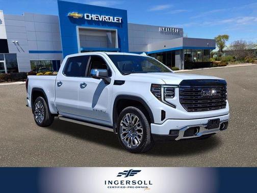 Glacier White 2026 GMC Sierra 1500 Denali Ultimate