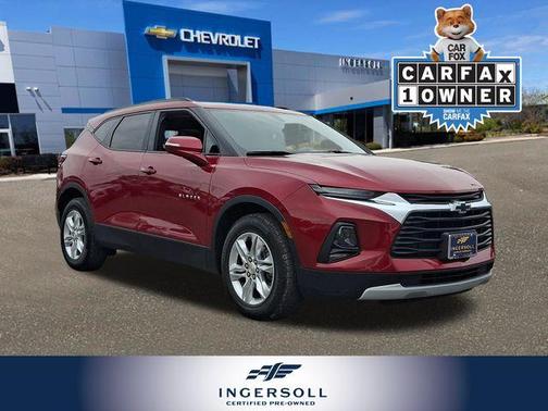 Cajun Red Tintcoat 2020 Chevrolet Blazer 3LT