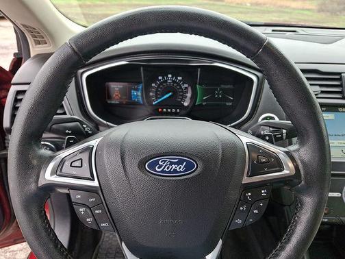 Ruby Red Metallic 2018 Ford Fusion Titanium