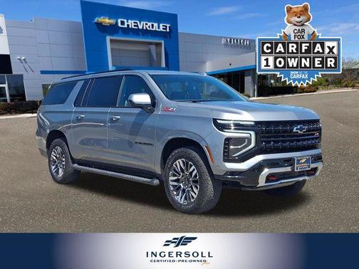 Sterling Gray Metallic 2025 Chevrolet Suburban Z71