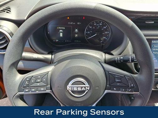 Monarch Orange / Super Black 2024 Nissan Kicks SV