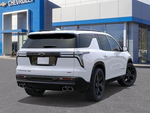 Polar White 2026 Chevrolet Traverse RS