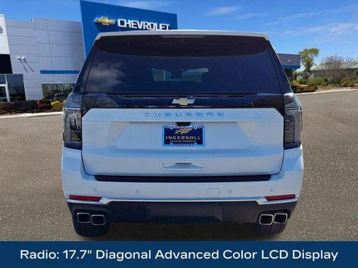 Iridescent Pearl Tricoat 2025 Chevrolet Suburban High Country