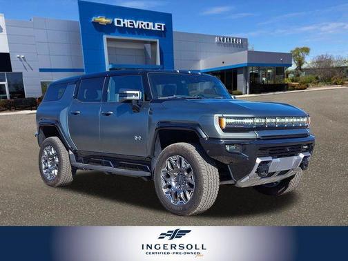 Green Matte 2024 GMC HUMMER EV SUV 3X