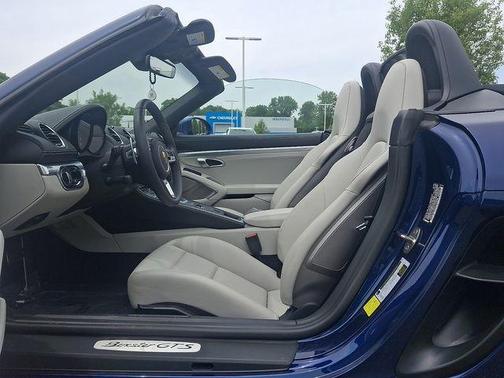 Gentian Blue Metallic 2024 Porsche 718 Boxster GTS 4.0