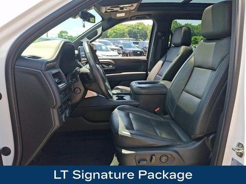 Summit White 2021 Chevrolet Tahoe LT