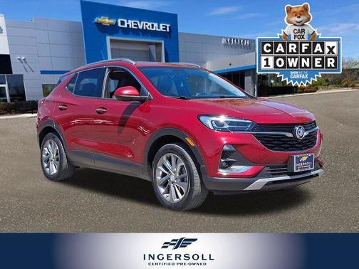 Chili Red Metallic 2020 Buick Encore GX Essence