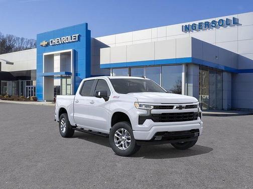 Summit White 2026 Chevrolet Silverado 1500 RST