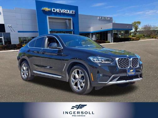 Black Sapphire Metallic 2024 BMW X4 xDrive30i