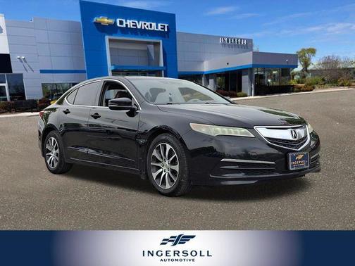 Crystal Black Pearl 2015 Acura TLX Tech