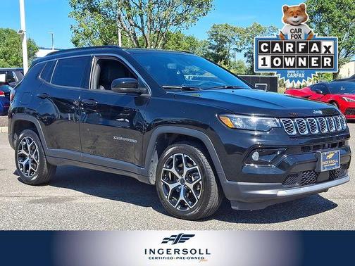 Diamond Black 2025 Jeep Compass Limited