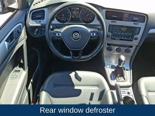 Platinum Gray Metallic 2017 Volkswagen Golf TSI Wolfsburg Edition 4-Door