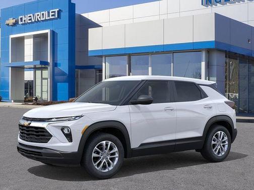 Summit White 2026 Chevrolet Trailblazer LS