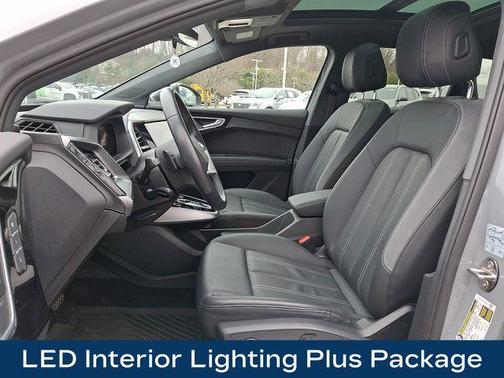 Pebble Gray 2023 Audi Q4 e-tron 40 Premium Plus