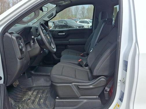 Summit White 2025 Chevrolet Silverado 1500 WT