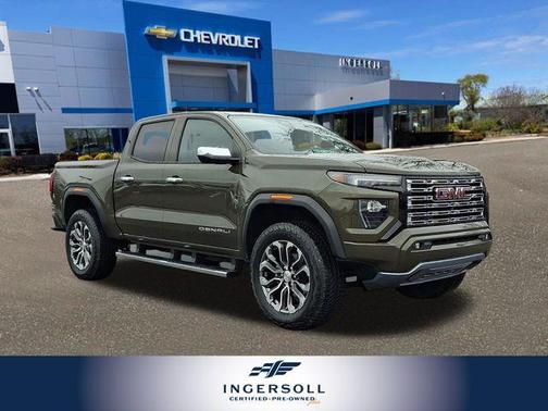Deep Bronze Metallic 2023 GMC Canyon Denali