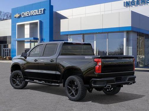Black 2026 Chevrolet Silverado 1500 Custom Trail Boss