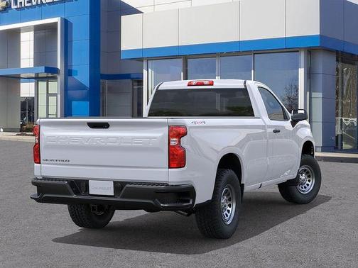 Summit White 2026 Chevrolet Silverado 1500 WT