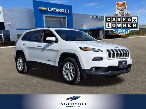 Bright White Clearcoat 2015 Jeep Cherokee Latitude