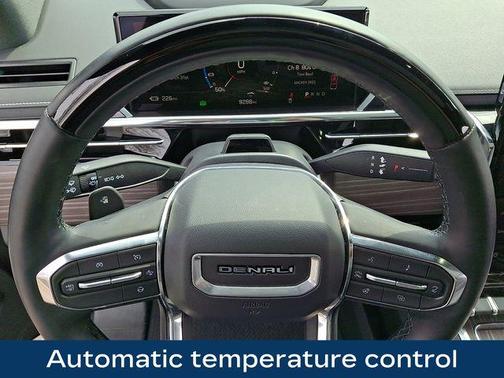 Onyx Black 2025 GMC Sierra EV Denali