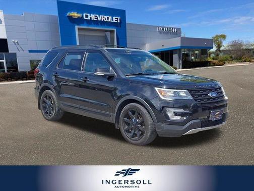 Shadow Black 2017 Ford Explorer sport