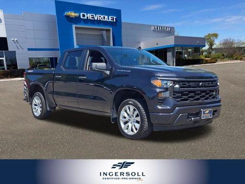 Dark Ash Metallic 2023 Chevrolet Silverado 1500 Custom