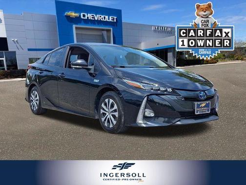 Midnight Black Metallic 2021 Toyota Prius Prime Limited