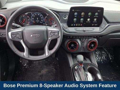 Black 2025 Chevrolet Blazer RS