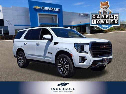 Summit White 2024 GMC Yukon AT4