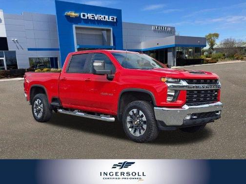 Red 2022 Chevrolet Silverado 2500 LT