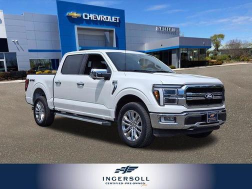 Star White 2024 Ford F-150 Lariat