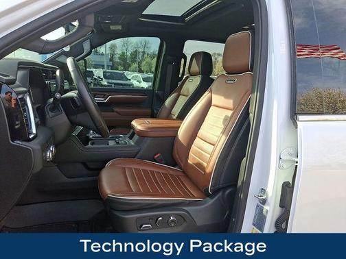 White Frost Tri-Coat 2025 GMC Sierra 3500 Denali Ultimate