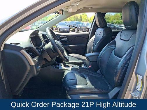 Billet Silver Metallic Clearcoat 2016 Jeep Cherokee High Altitude