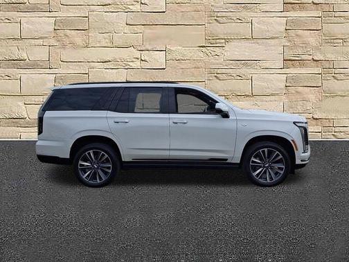 Crystal White Tri-Coat 2025 Cadillac Escalade Sport