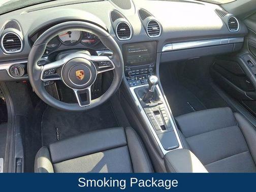 Black 2022 Porsche 718 Boxster S