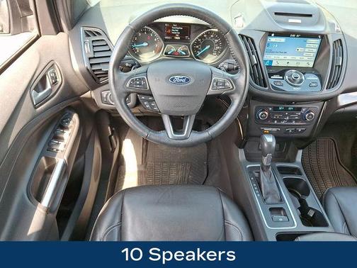 Magnetic Metallic 2017 Ford Escape Titanium