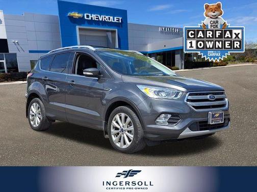 Magnetic Metallic 2017 Ford Escape Titanium