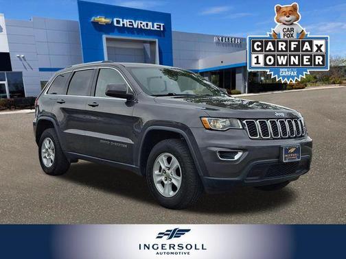 Granite Crystal Clearcoat Metallic 2017 Jeep Grand Cherokee Laredo