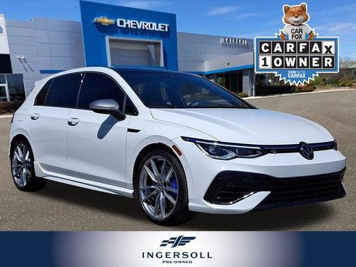 Pure White 2024 Volkswagen Golf R 2.0T