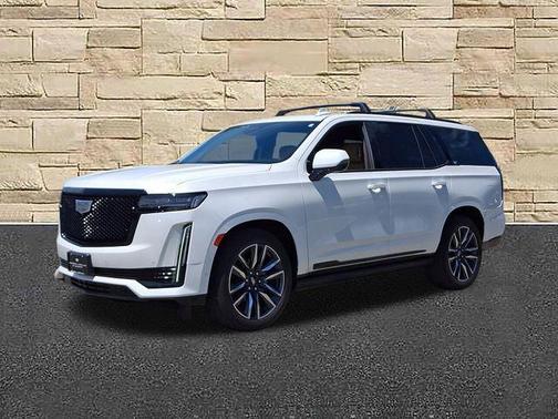 Crystal White Tri-Coat 2021 Cadillac Escalade Sport