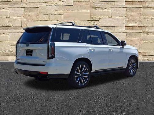 Crystal White Tri-Coat 2021 Cadillac Escalade Sport