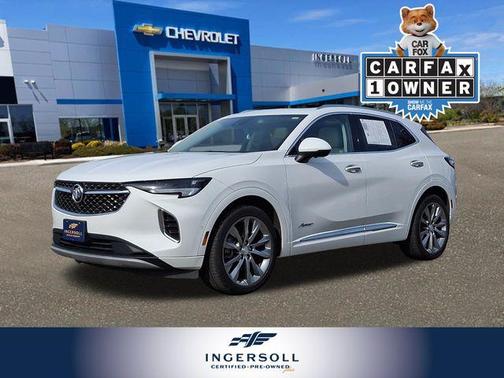 Summit White 2021 Buick Envision Avenir