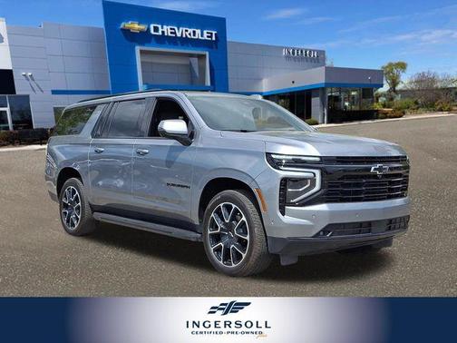 Sterling Gray Metallic 2025 Chevrolet Suburban RST