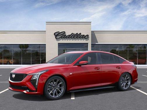 Radiant Red 2026 Cadillac CT5 Sport RWD