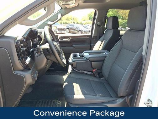Summit White 2025 Chevrolet Silverado 1500 LT