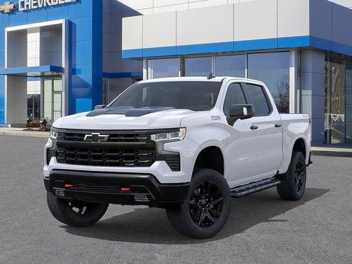 Summit White 2026 Chevrolet Silverado 1500 LT Trail Boss