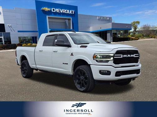 Bright White Clearcoat 2022 RAM 3500 Laramie